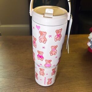 Hydrapeak teddy bear and bow water bottle